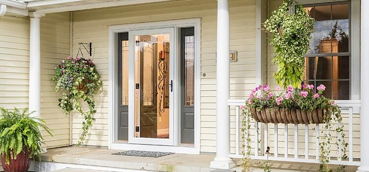 screen door installation in Acton