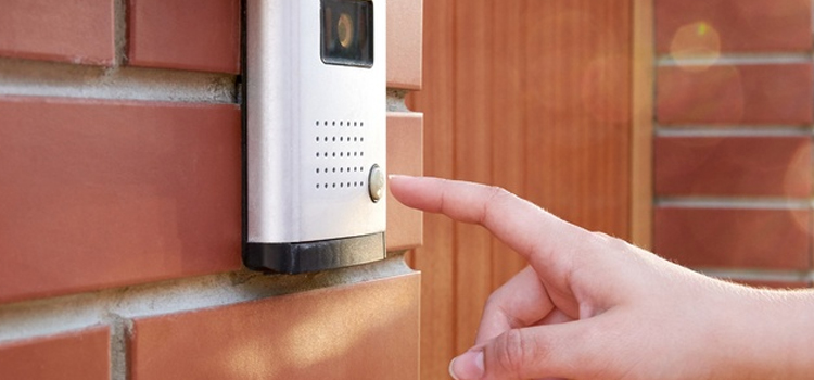 apartment door buzzer installation in Acton