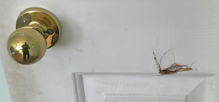 interior door hole repair Acton
