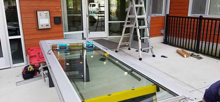 storefront door glass replacement Acton